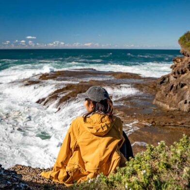 Moonee Beach Hike to Pink Caves - New South Wales Itinerary Moonee Beach Hike to Pink Caves - New South Wales Itinerary