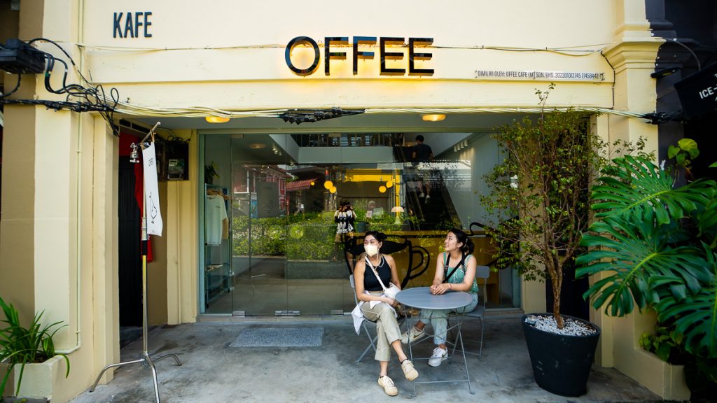 Outside Offee Cafe - Things to do in Johor Bahru
