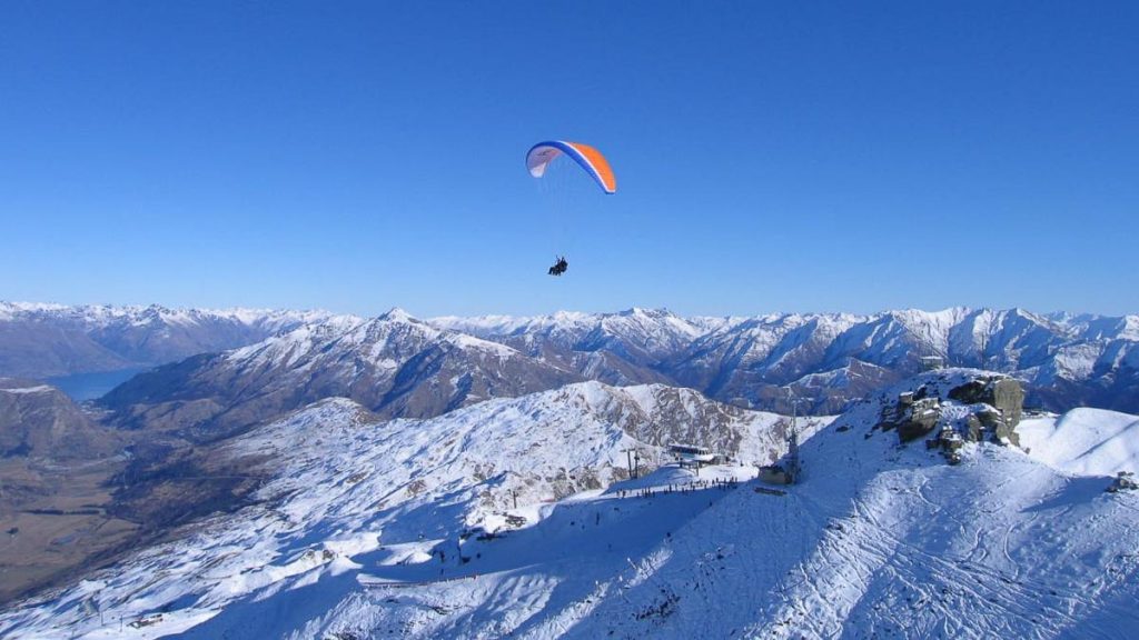 Queenstown Coronet Peak Tandem Paragliding in Winter - Best Things to do in Queenstown