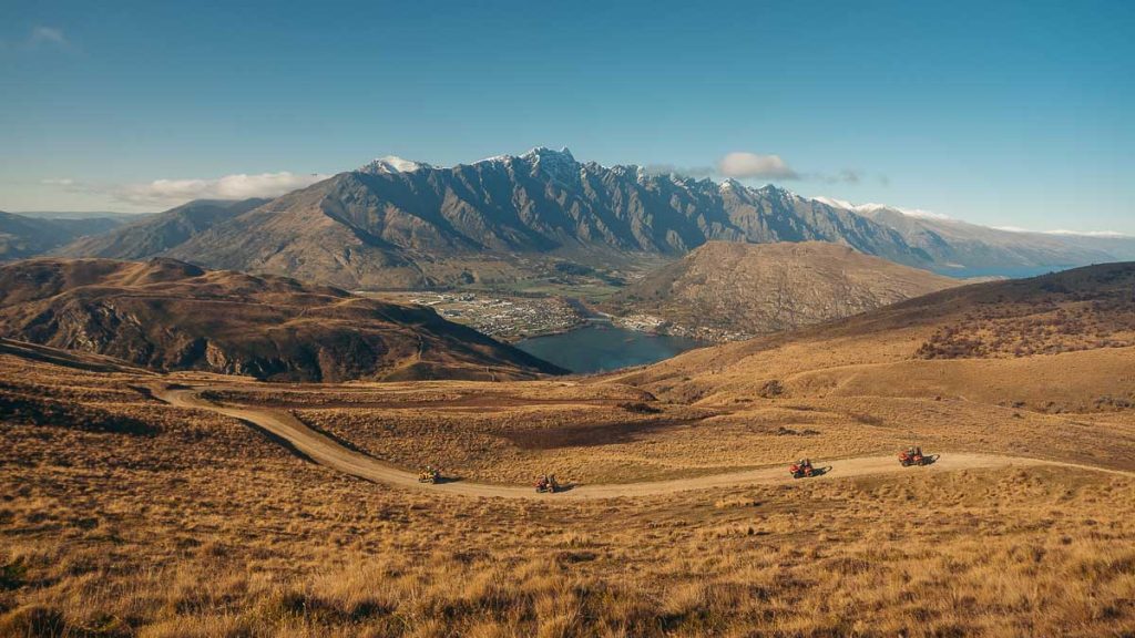 Queenstown Nomad Safaris Quad Bike Tour Around Queenstown Hill - New Zealand South Island Guide