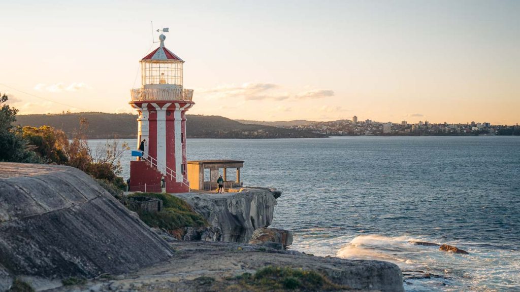 Sydney Watsons Bay Hornby Lighthouse during Sunset -  Best Things to do in New South Wales
