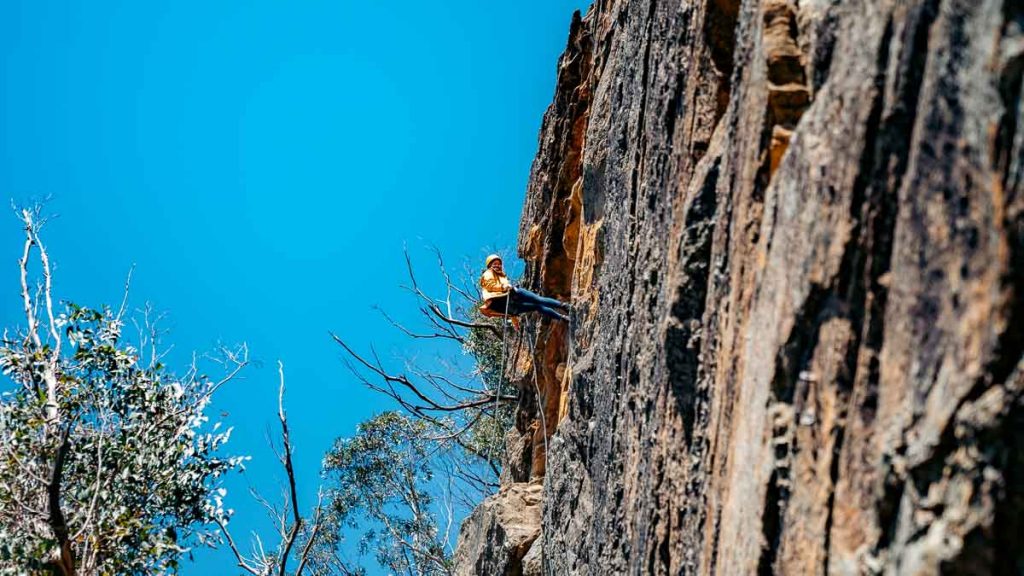 Abseiling at Blue Mountains National Park - New South Wales Itinerary