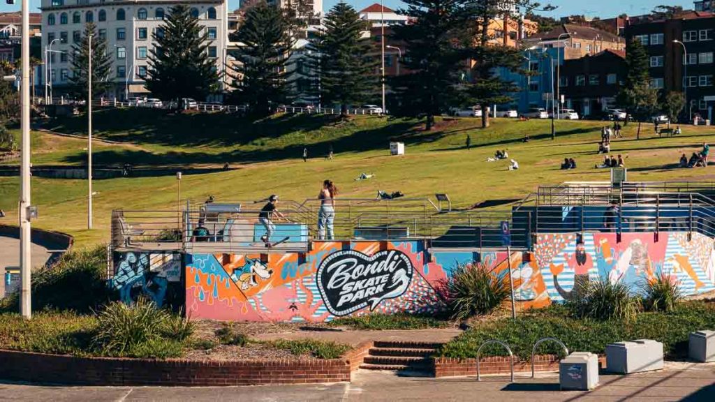 Bondi Beach Skate Park Sydney - New South Wales Itinerary