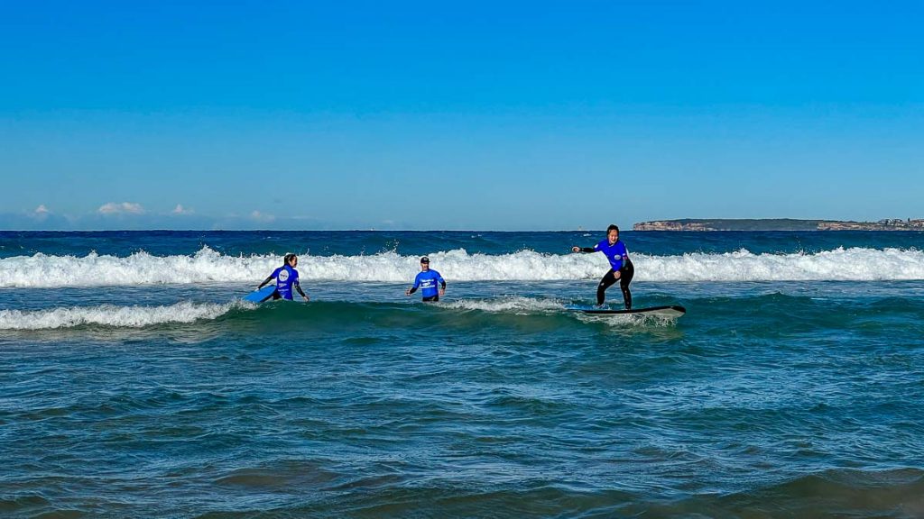 Bondi Beach Surfing Class Let's Go Surfing - New South Wales Itinerary