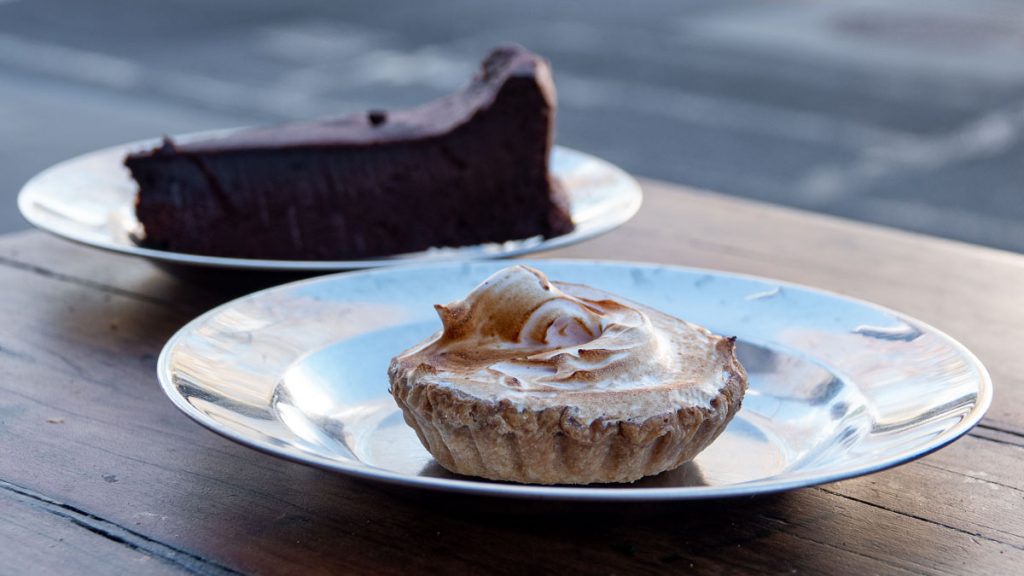 Bourke Street Bakery Lemon Meringue Tart and Chocolate Cake - New South Wales Itinerary