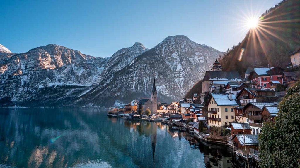 Hallstatt Old Town in Austria