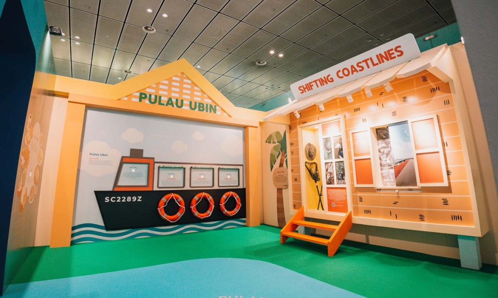 Interactive Gallery showing Pulau Ubin at Changi Airport Changi Precinct - New things to do in Singapore July 2022