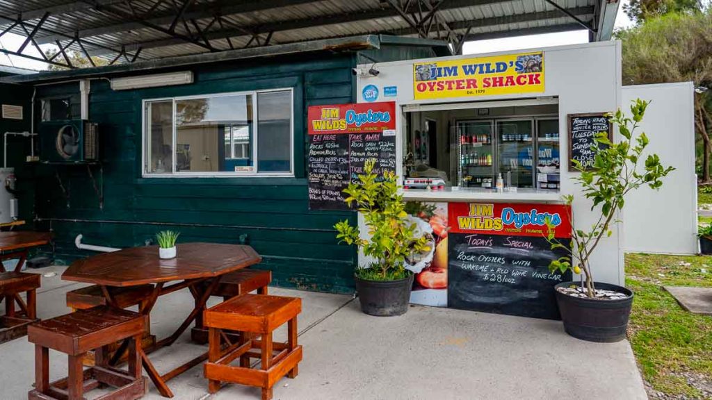 Jim Wild's Oysters Shack - New South Wales Itinerary