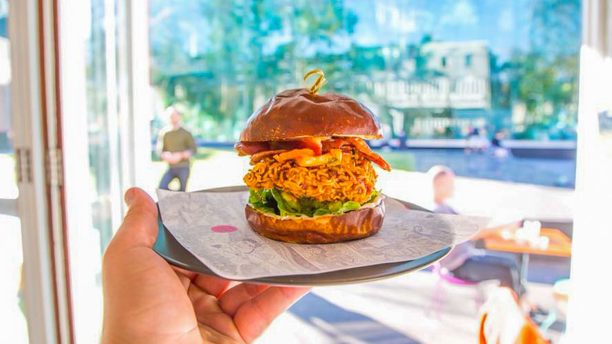 Newtown Cuckoo Callay Pimp Mi Goreng Burger - Best Things to do in Sydney