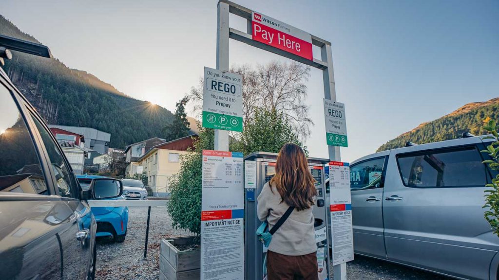 Queenstown Carpark Payment Kiosks - Planning a New Zealand Road Trip