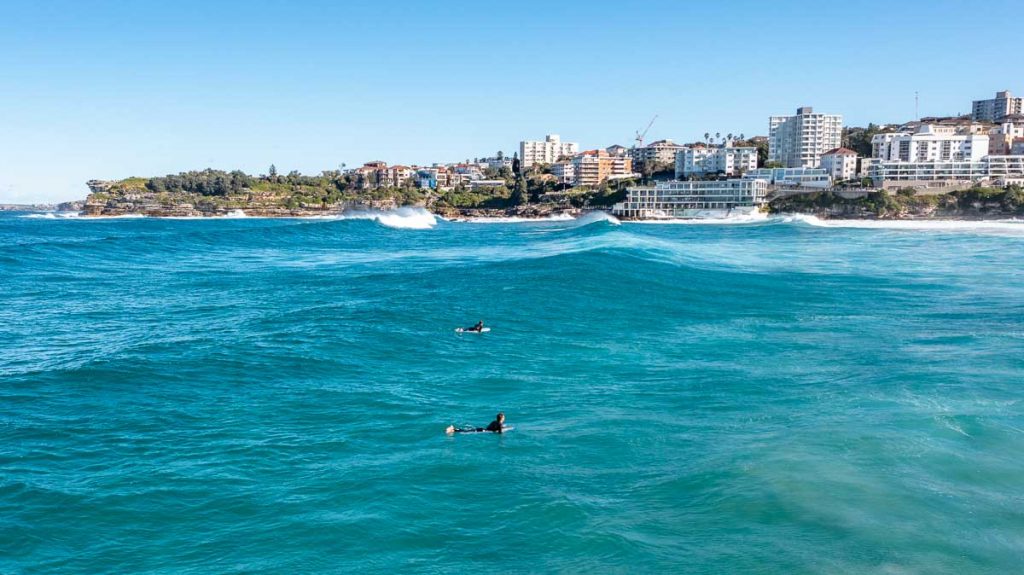 Surfers at Bondi Beach - Things to do in New South Wales