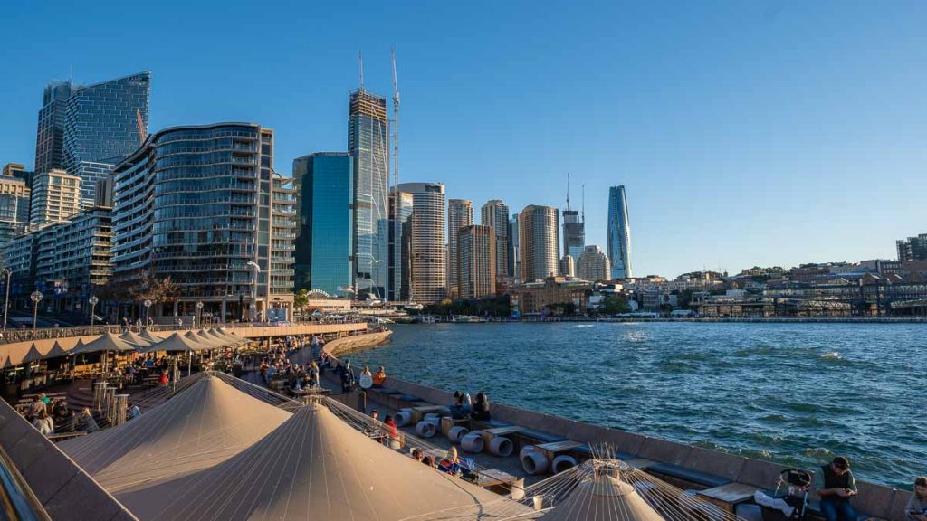 View of Circular Quay Ferry Terminal from Sydney Opera House - Best Things to do in Sydney