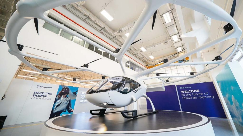 Air Taxi at VoloCity Exhibition - Air Taxi Singapore