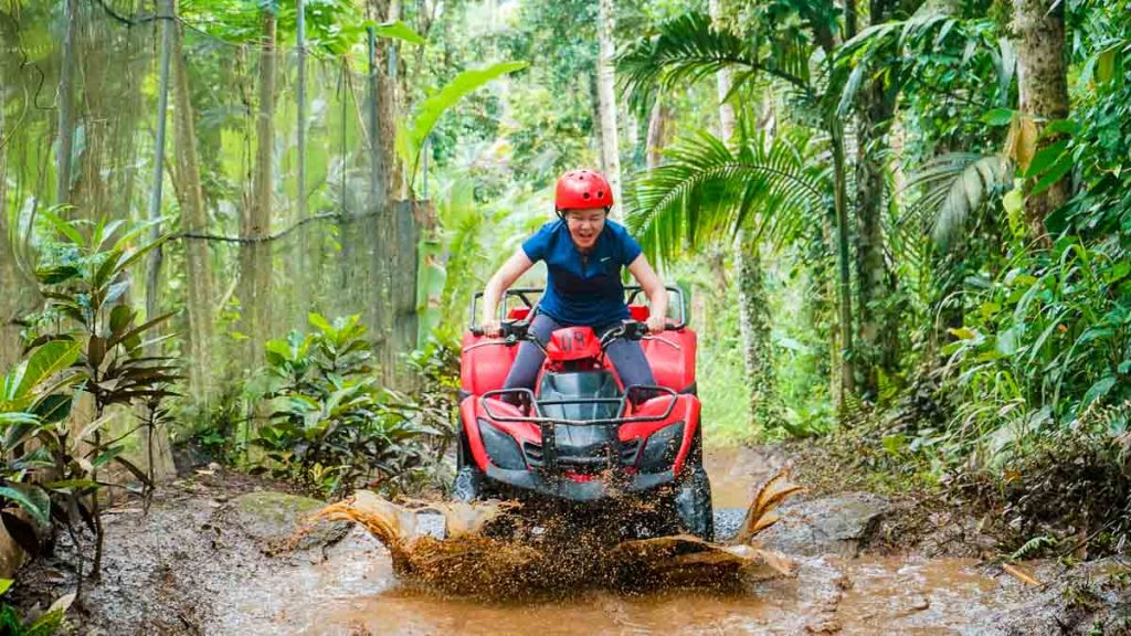 ATV mud course in Bali - Travel budget hacks