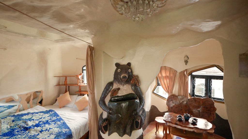 Crazy House Bed in Bear Room - Southern Vietnam Itinerary