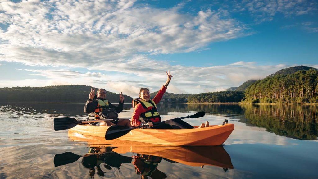 Dalat Tuyen Lam Lake Kayaking Tour at Sunrise - Southern Vietnam Itinerary