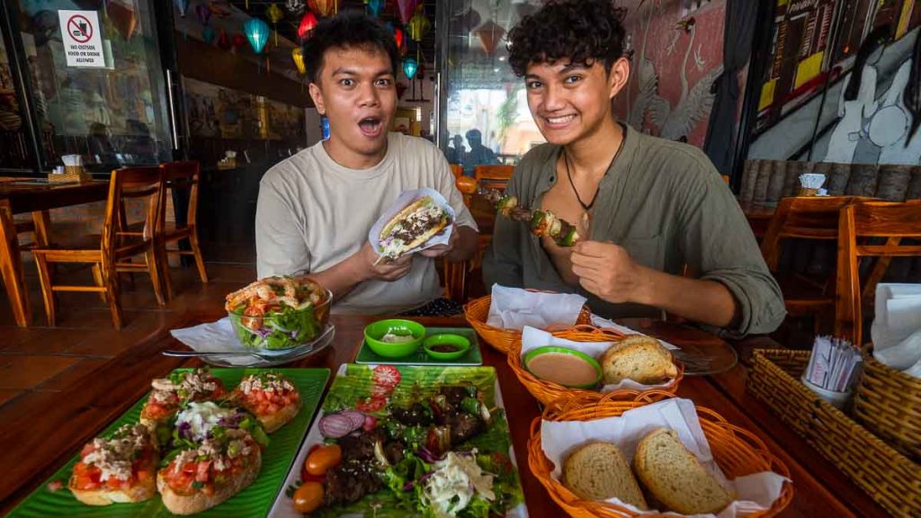 Patrons enojying meal at Doner Kebab Mui Ne