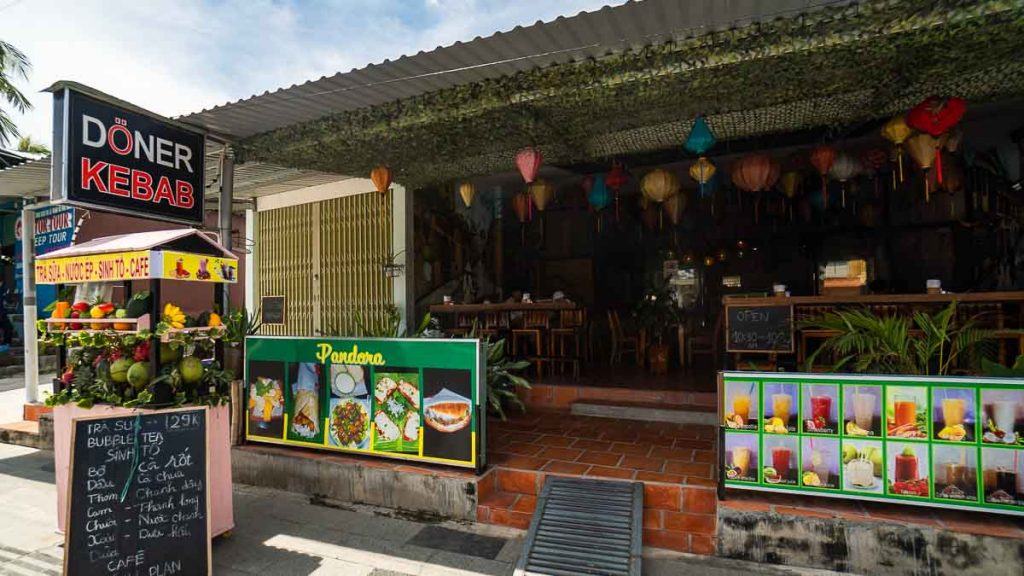 Doner Kebab entrance Mui Ne Southern Vietnam