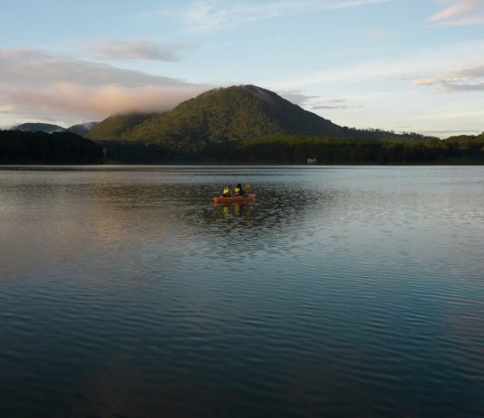 Kayaking Tour at Lake Tuyen Lam Drone