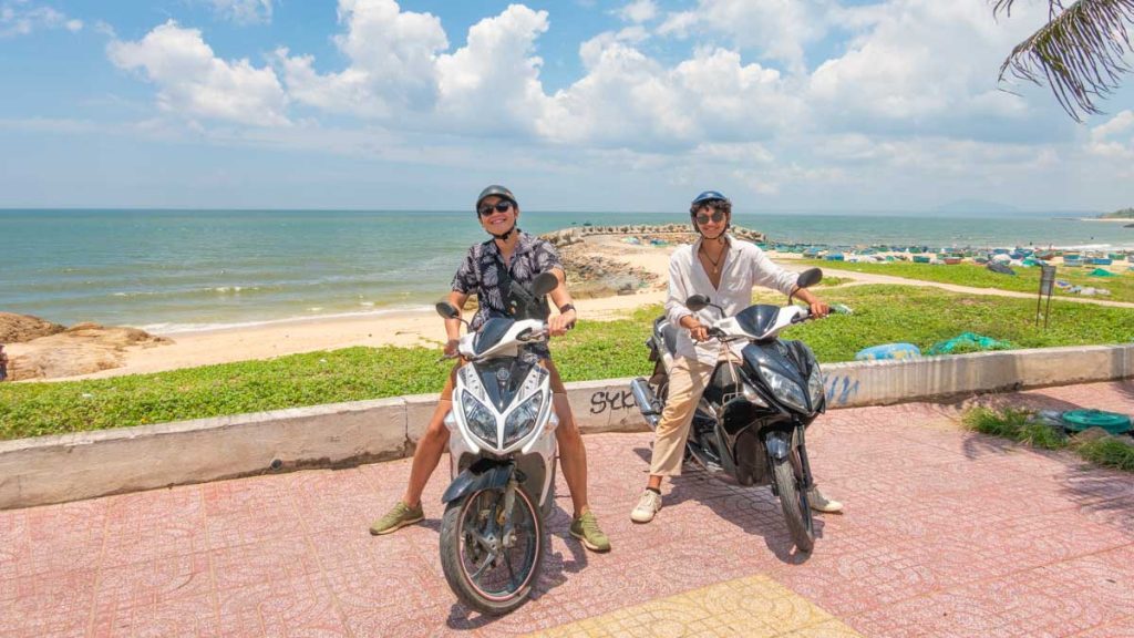 Men Riding on Motorbikes - Southern Vietnam Itinerary
