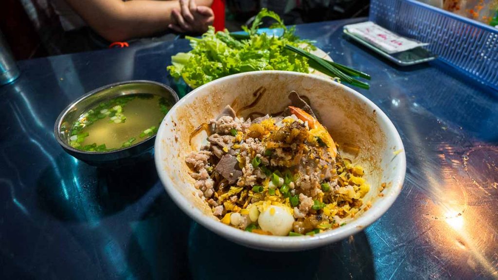 Noodles at 200 Night Market in Ho Chi Minh City - Southern Vietnam Food Guide
