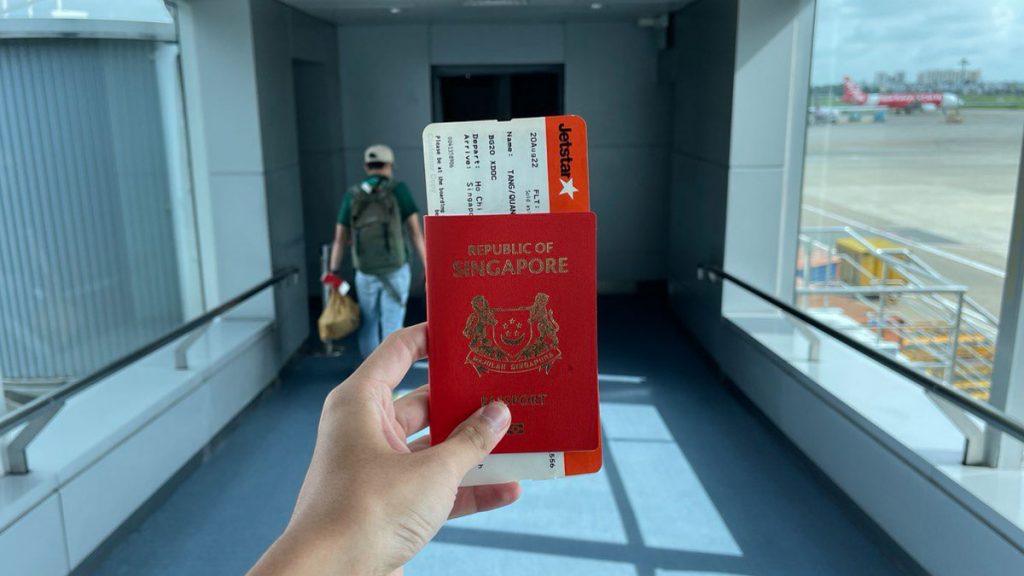 Boarding pass for Jetstar flight - Vietnam Guide