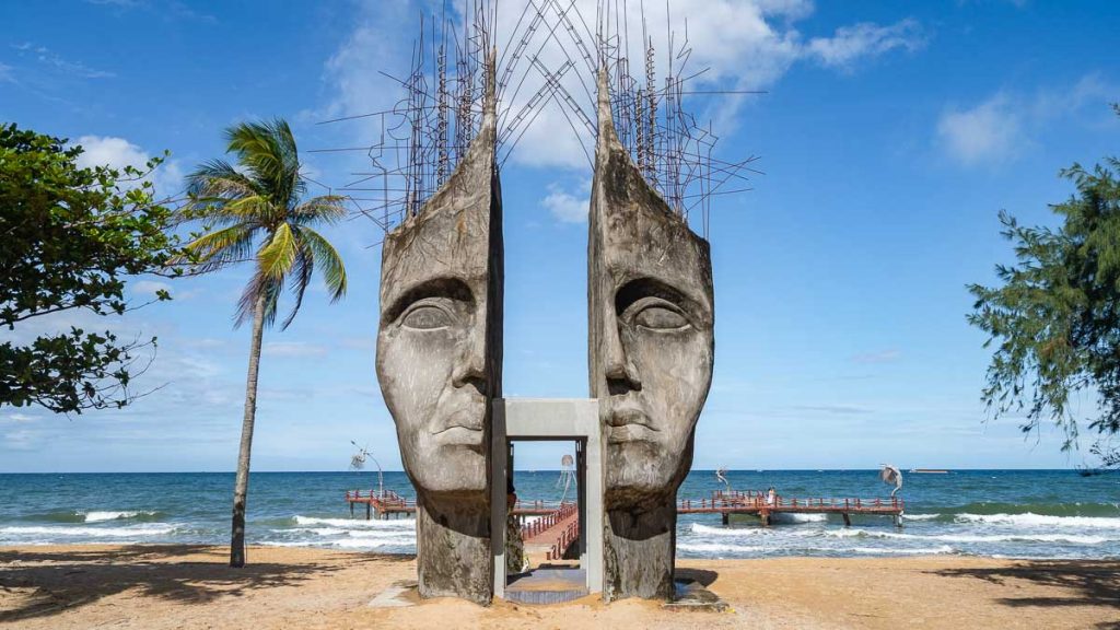 Stone Statue at Sunset Sanato - Things to do in Phu Quoc