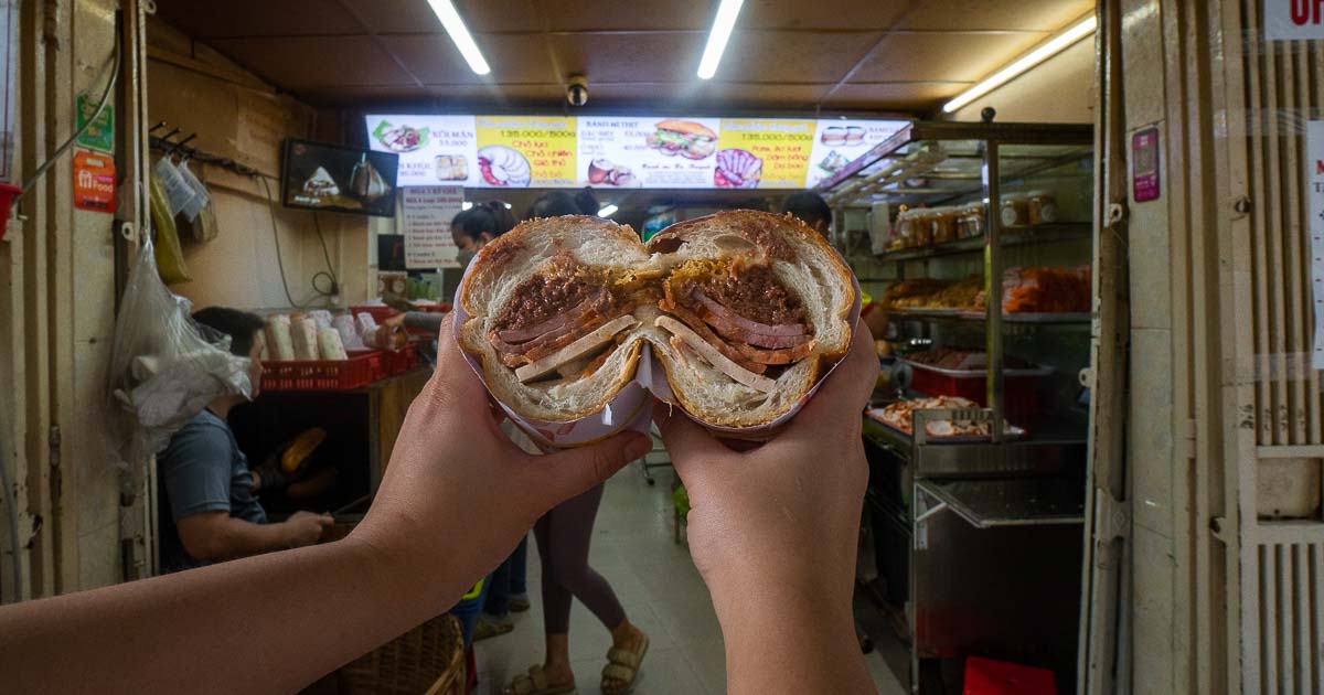 Banh Mi Special at Banh Mi Ba Huynh