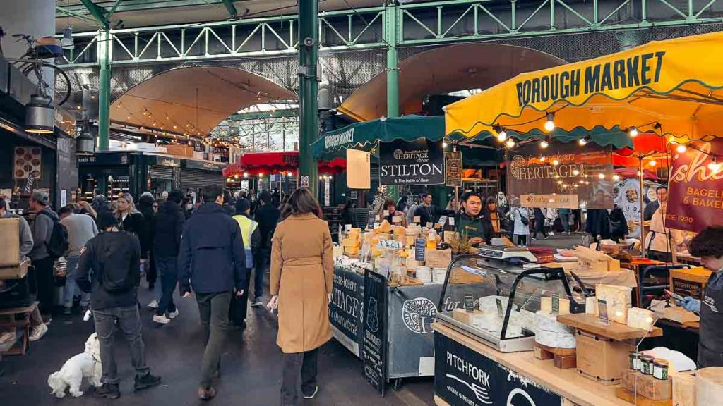 Borough Market Stalls - Best Things to do in London