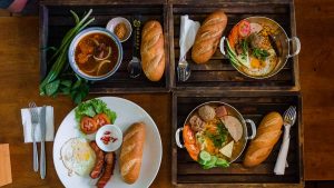 Banh Mi Lunch at Buddy Info Cafe Phu Quoc - What to eat i