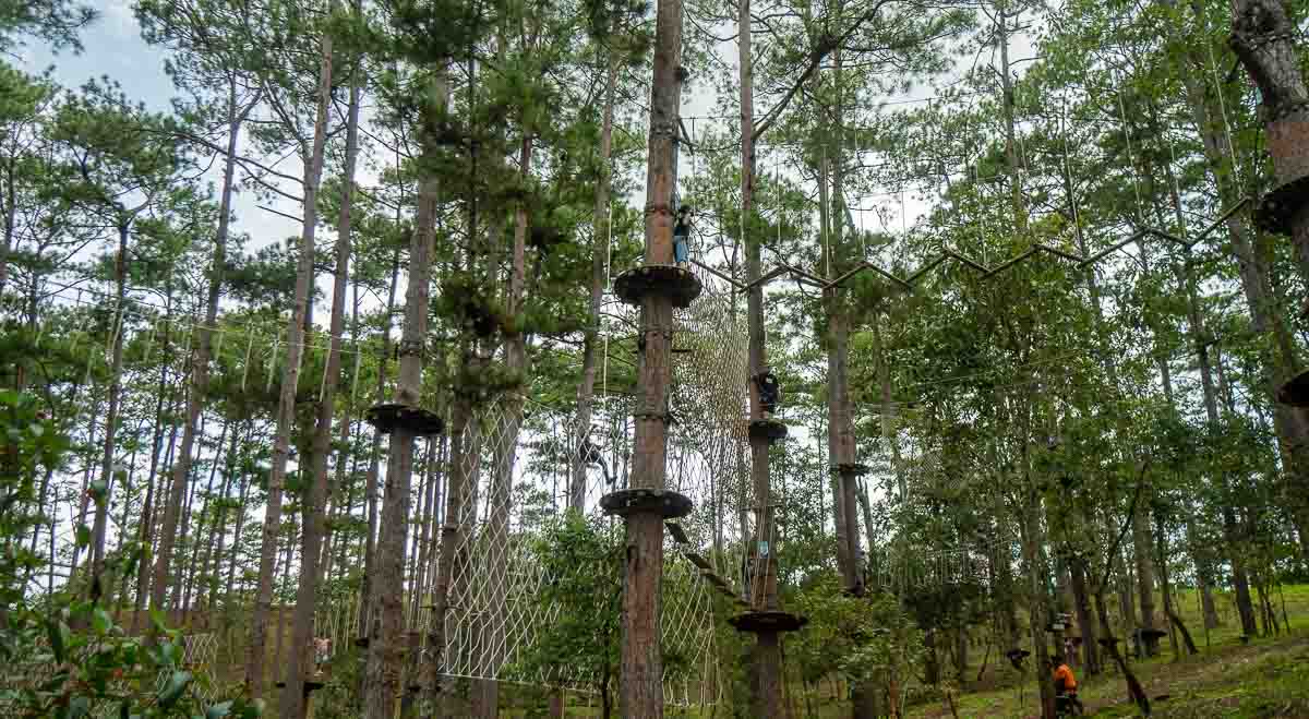Datanla High Rope Course - Things to do in Southern Vietnam