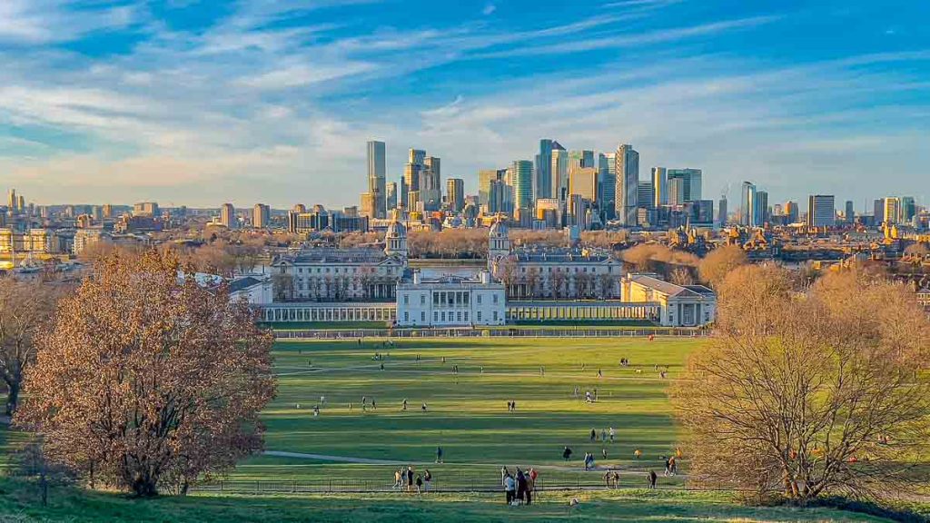 Greenwich Park View from The Royal Observatory - Best Things to do in London