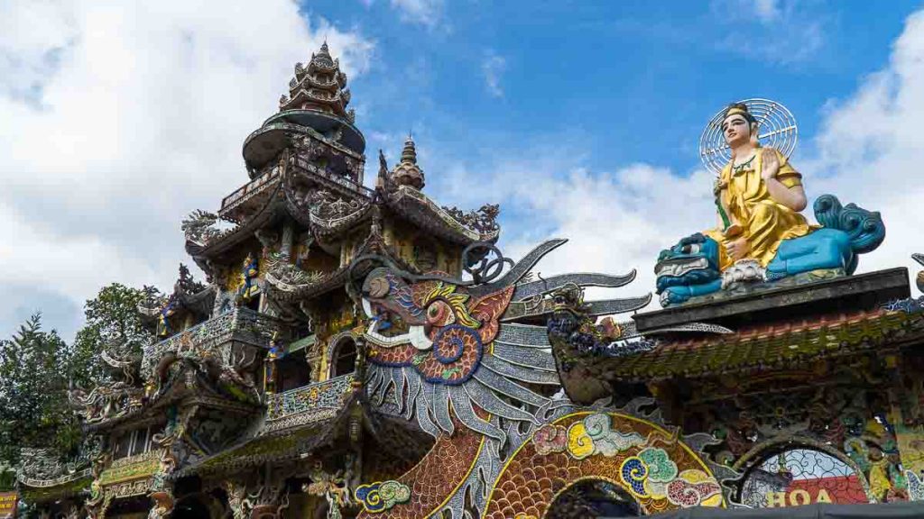 Linh Phuoc Pagoda Entrance - Da Lat Itinerary