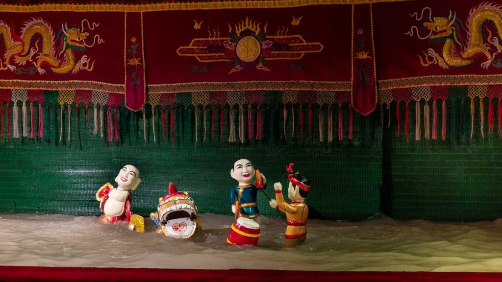 Wooden puppets and lion dancing in water - what to do in ho chi minh city