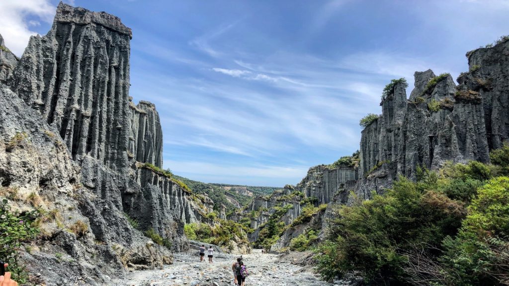 Putangirua Pinncales - LOTR Hikes in New Zealand