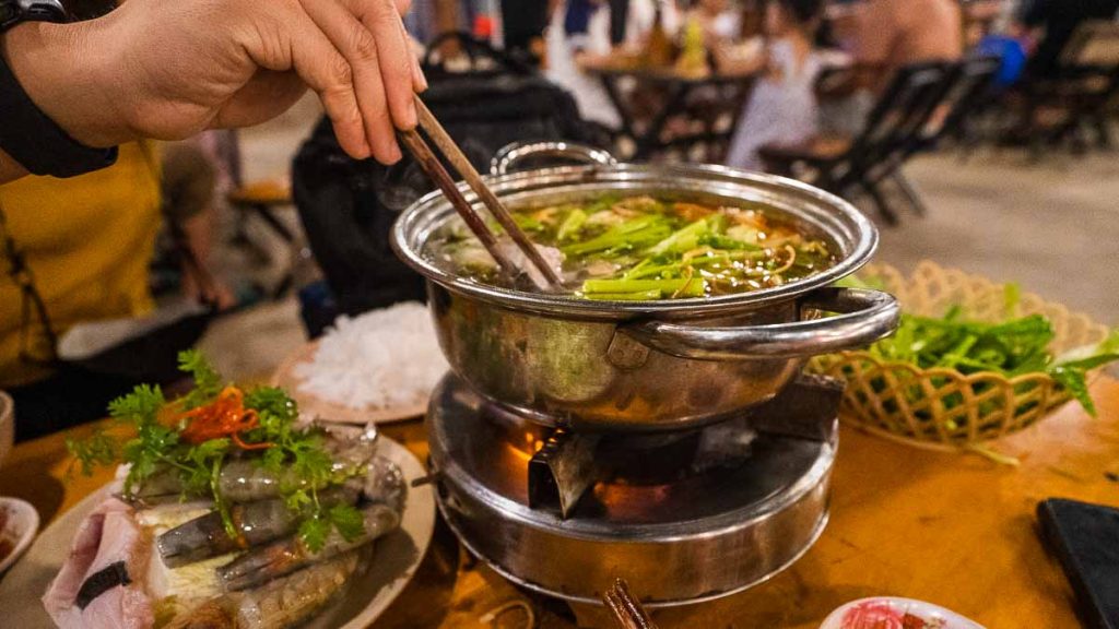 Seafood Hot Pot at Mui Ne - What to eat in Southern Vietnam