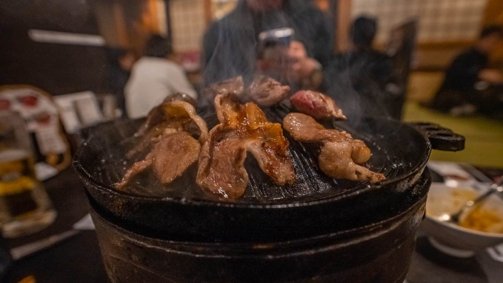 Asahikawa Jingsukan Mutton Barbeque - Hokkaido Food Guide