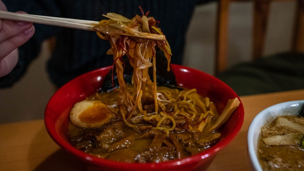 Asahikawa Ramen Village Soy Ramen - Hokkaido Food Guide