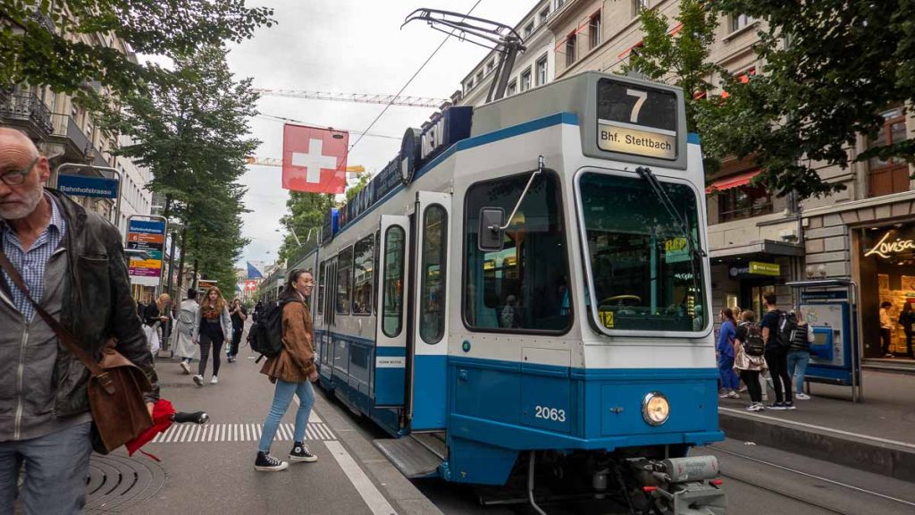 Bahnhofstrasse Bus Stop - Swiss Travel Pass