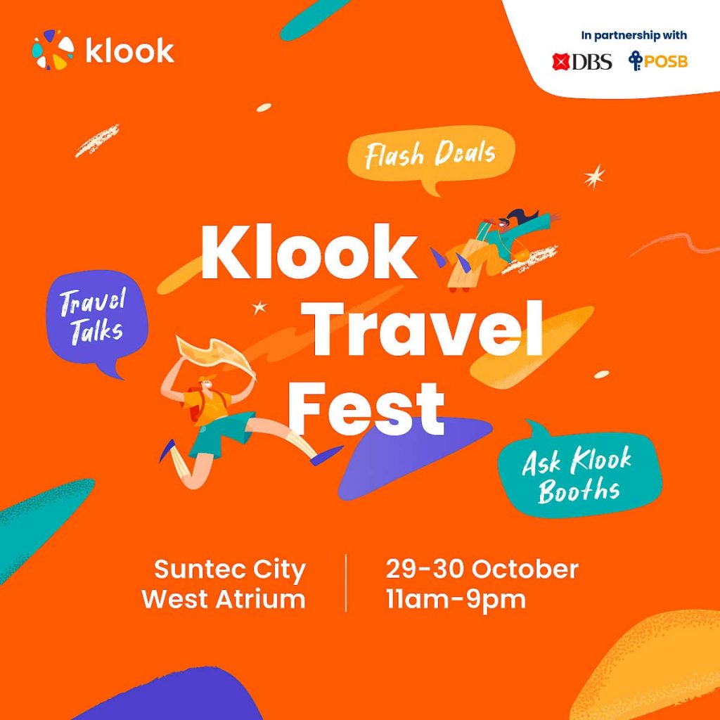 Klook Travel Fest 2022 Key Visual