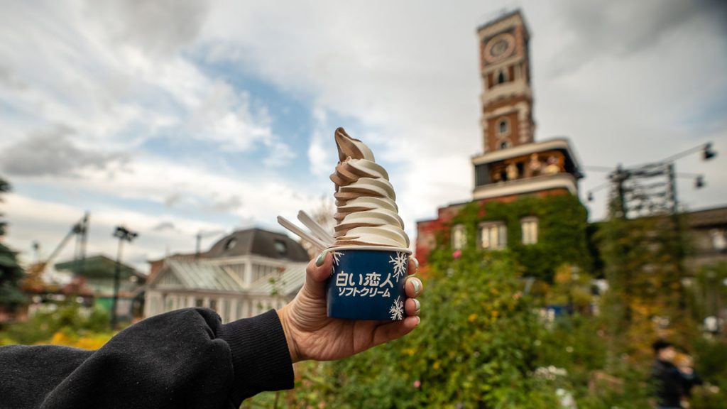 Sapporo Shiroi Kobito Park Hokkaido Soft Serve - Best Things to do in Sapporo