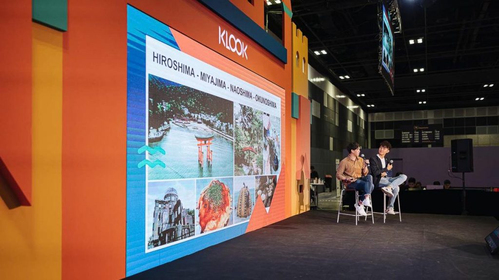 Speakers from The Travel Intern at Klook Travel Fest 2019 - travel itinerary