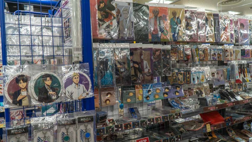 Animate Nipponbashi Anime Merchandise - Things to do in Osaka