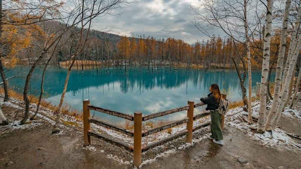 Biei Shirogane Blue Pond - Best Things to do in Japan
