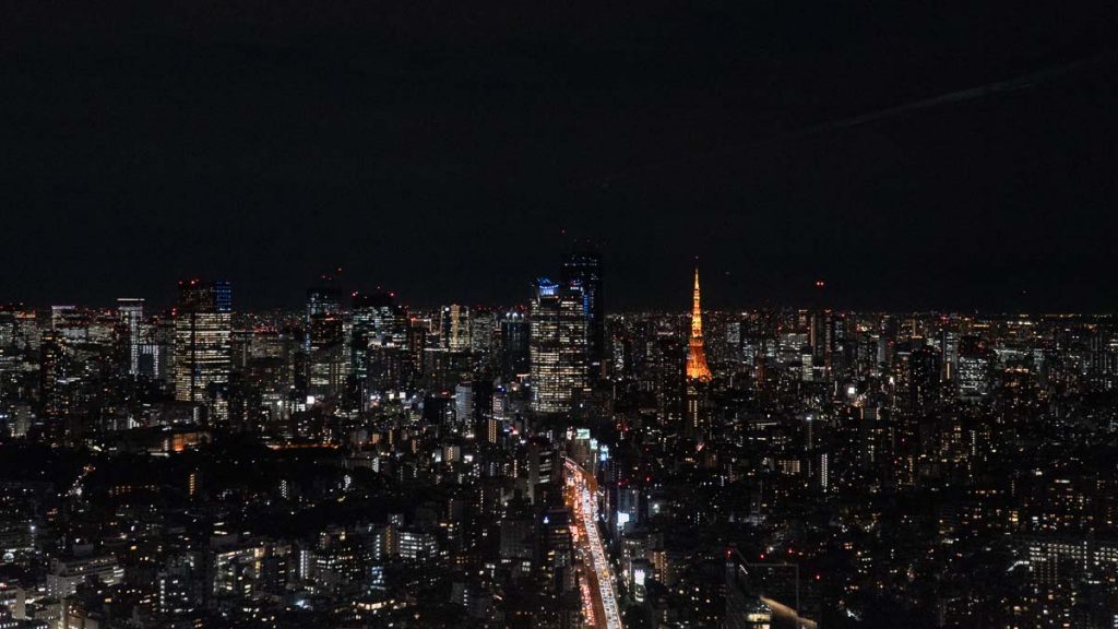 Tokyo Skyline from Shibuya Sky - Tokyo itinerary