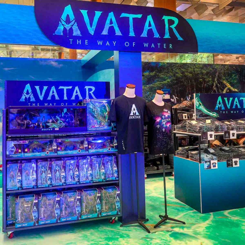 Changi Airport Avatar pop-up store - Changi Festive Village 2022