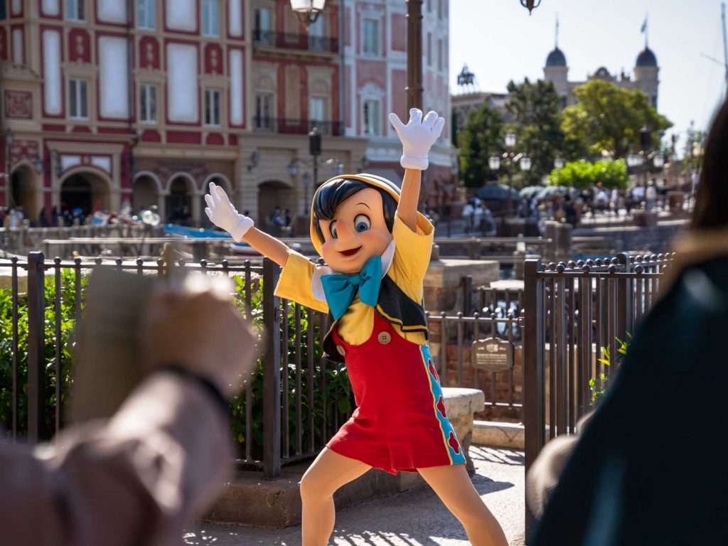 Pinocchio at Tokyo DisneySea - Japan Itinerary