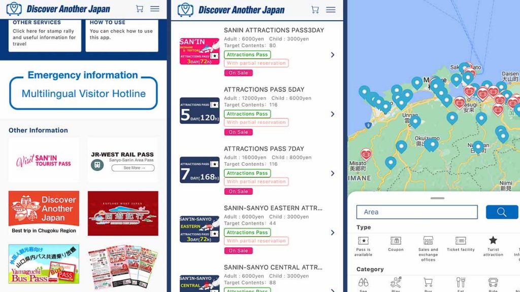 Discover Another Japan Mobile App - Things to do in Japan