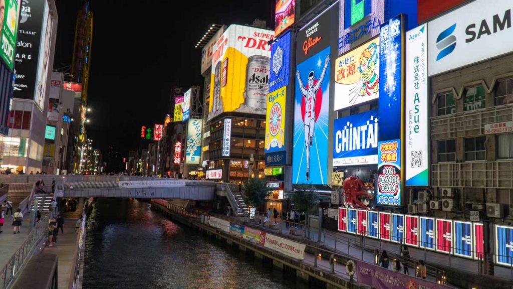 Dotonbori Glico Man - Japan Itinerary