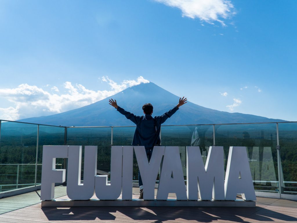 Fujiyama Tower at Fuji-Q highland - Mt Fuji Viewing Spots